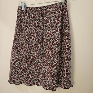 35th & 10th Red, White, and Black Skirt Size M